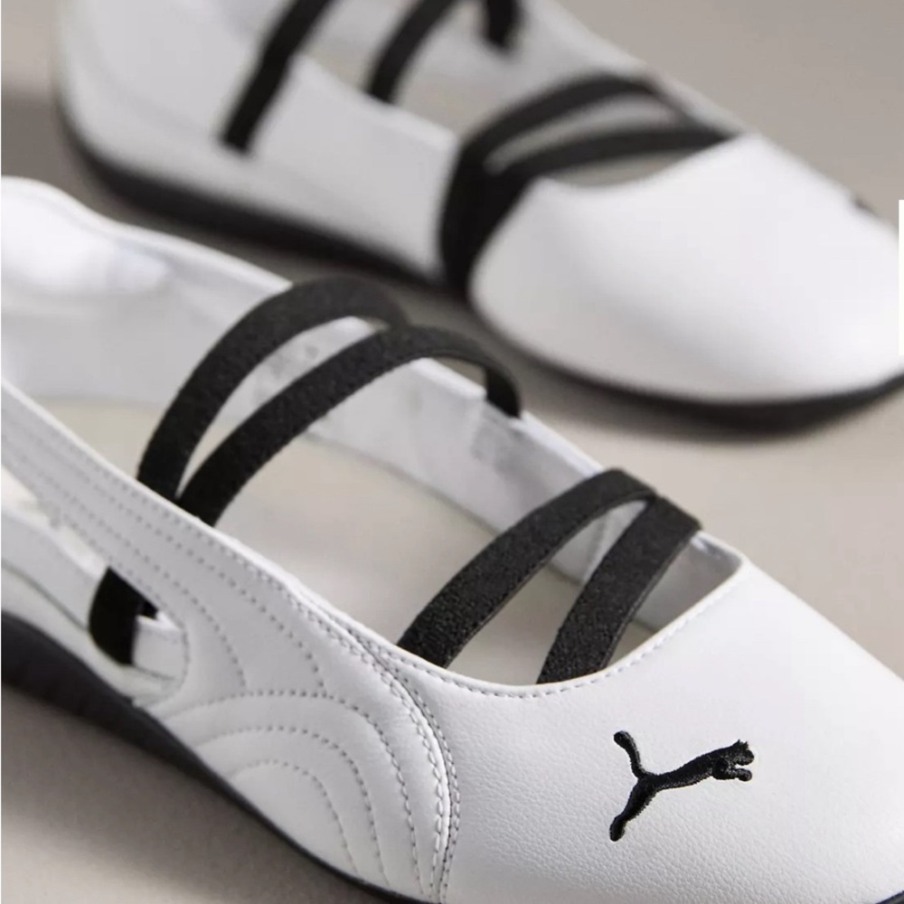 Puma Women's White Ballet Flats